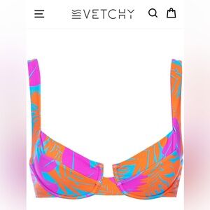 VETCHY Laguna Bikini Top Size Medium
